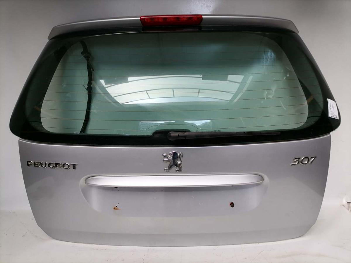Peugeot 307 original Heckklappe mit Heckscheibe EZR-Aluminiumgrau Kombi Bj.2003 Peugeot 307 original Heckklappe mit Heckscheibe EZR-Aluminiumgrau Kombi Bj.2003